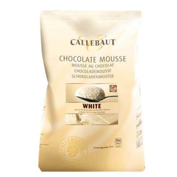 Weisse Schokolade Mousse von Callebaut
